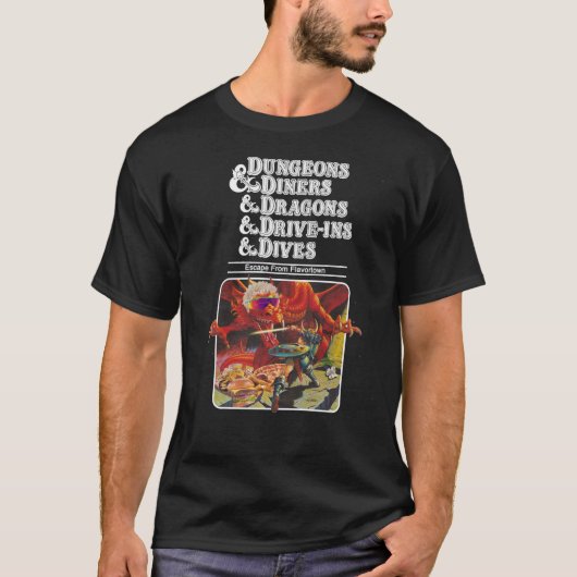 Dungeons Diners Dragons Essential T-Shirt Tシャツ (正面)