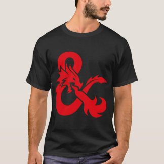 Dungeons Dragonsアンパサンドのみのロゴ Tシャツ