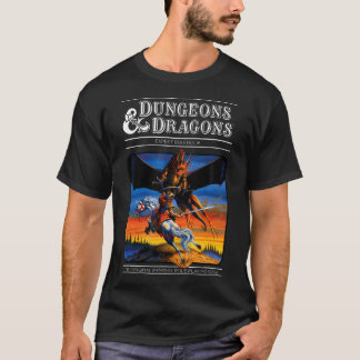 Dungeons Dragonsヴィンテージ専門家ルールブック Tシャツ