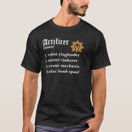 Dungeons & Dragons Artificerクラス定義 Tシャツ