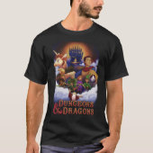 Dungeons & Dragons Group Shot Epic Poster Tシャツ (正面)