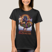 Dungeons & Dragons Group Shot Epic Poster Tシャツ (正面)