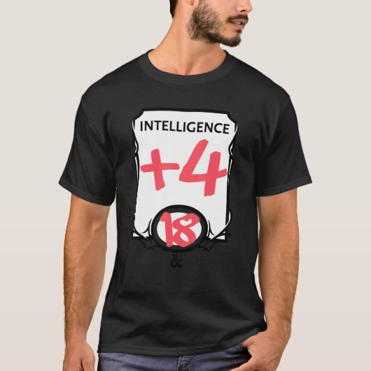 Dungeons & Dragons Intelligence Tシャツ (正面)
