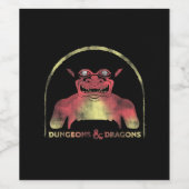 Dungeons & Dragons Old School Playerハンドブック ワインラベル (シングルラベル)