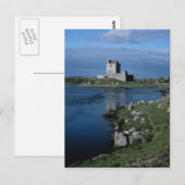 Dunguire城、アイルランドのゴールウェイの近く ポストカード (正面/裏面)