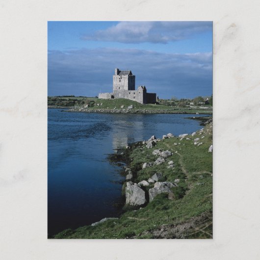 Dunguire城、アイルランドのゴールウェイの近く ポストカード (正面)