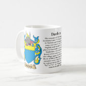 Dunham、起源、意味および頂上のマグ コーヒーマグカップ (正面左)