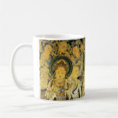 Dunhuang mural painting コーヒーマグカップ (左)