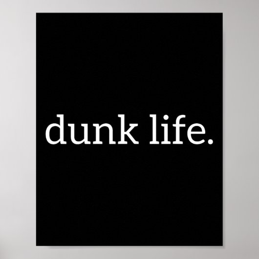 Dunk Life Deluxe Bysketbyll For Athletes  ポスター (正面)