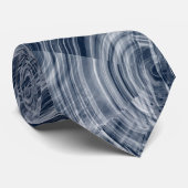 Dunkelblau und ganz schön wirbelige Batik ネクタイ (ロール)