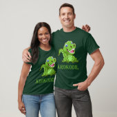 dunkelgrünes Krokodil Tシャツ (ユニセックス)