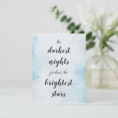 Dunkelste Nächte produzieren die hellsten Sterne (スタンド正面)