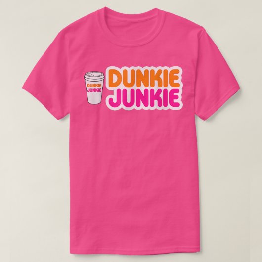 Dunkie Junkie Coffee Love Funny Coffee Saying 2022 Tシャツ (デザイン正面)