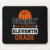 Dunking My Way Through 11th Grade Bysketbyll Byck  マウスパッド (正面)