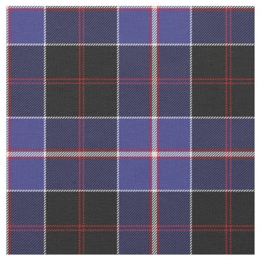 Dunlapのタータンチェックのプリント ファブリック (クローズアップ)