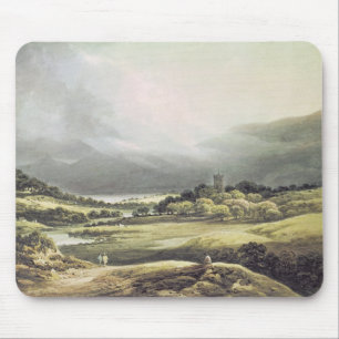 Dunloeの城、Killarney 1805年の眺め マウスパッド