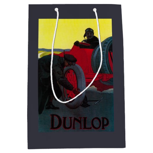 DunlopのヴィンテージPosterEurope ミディアムペーパーバッグ (正面)