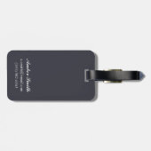 DunlopのヴィンテージPosterEurope ラゲッジタグ (裏面横)