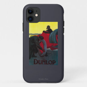 DunlopのヴィンテージPosterEurope iPhone 11 ケース