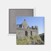 Dunluce Castle near Bushmills and Portrush, 3 マグネット (正面/裏面)