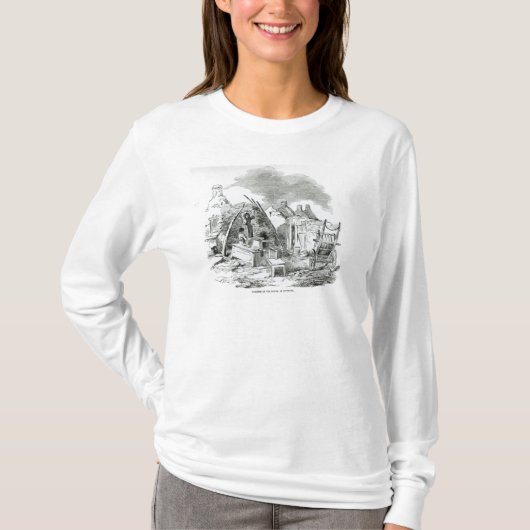 Dunmoreのティムの羽毛のScalpeen、 Tシャツ (正面)