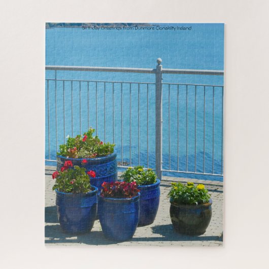 Dunmore Clonakilty Irelandからの誕生日の挨拶 ジグソーパズル (縦)