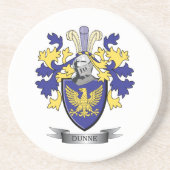 Dunneの紋章付き外衣 コースター (正面)