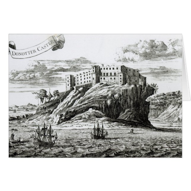 Dunnottarの城 (正面横)