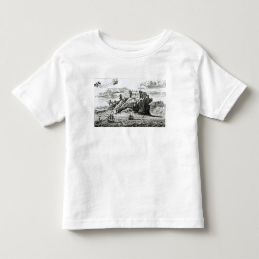 Dunnottarの城 トドラーTシャツ (正面)