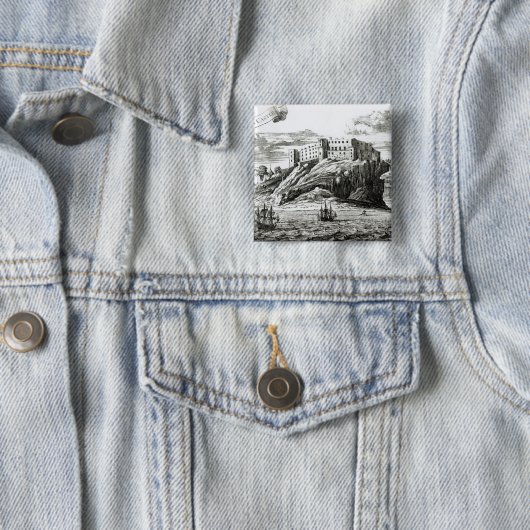 Dunnottarの城 缶バッジ (インサイチュ)