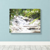 Dunn's Riverカスタマイズ秋写真 キャンバスプリント (インサイチュ (ウッドフロア))