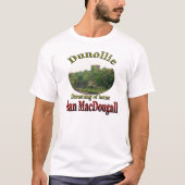 Dunollieの家の城の夢を見る一族MacDougall Tシャツ (正面)