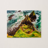 Dunquin Pier Dingle Ireland。 ジグソーパズル (横)