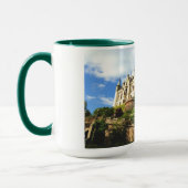 Dunrobinの城のスコットランドのカスタムなコンボのマグ マグカップ (左)