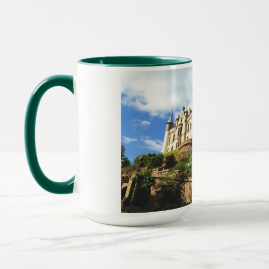 Dunrobinの城のスコットランドのカスタムなコンボのマグ マグカップ (左)