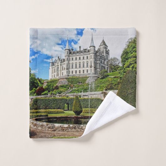 Dunrobin城建築の写真 ウォッシュタオル (ウォッシュタオル)