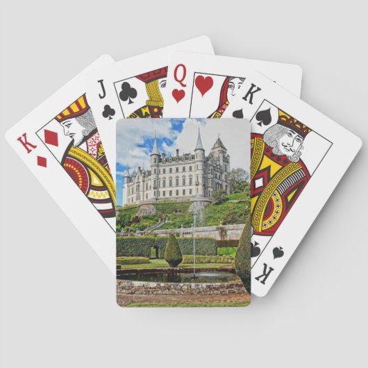 Dunrobin城建築の写真 トランプ (裏面)