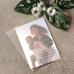 Duo写真モダン付き書道Save the Date 招待状<br><div class="desc">Duo写真とシックな書モダン道結婚を送信しモダンて、あなたの美しさに興奮してゲストを得る写真と書と日モダン付き保存。</div>