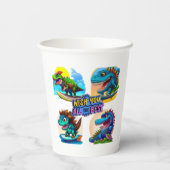 duo dinosaur  紙コップ (裏面)