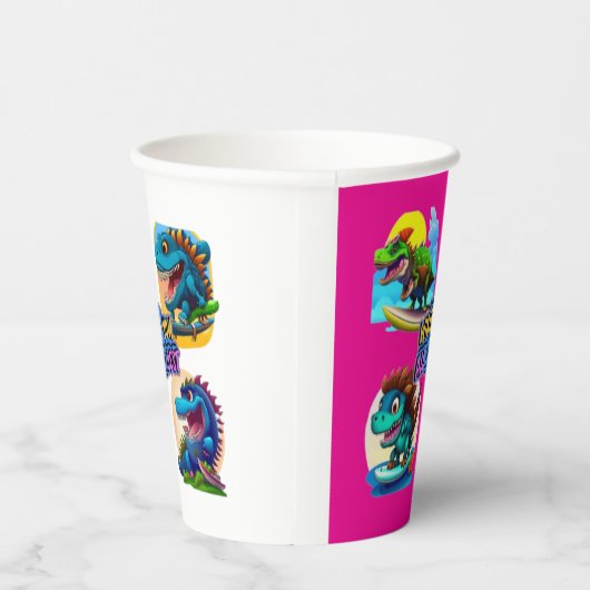 duo dinosaur  紙コップ (右)