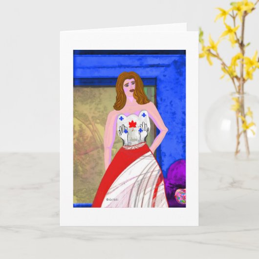 Duo entwinde LeeMarie's creative Design カード (黄色い花)