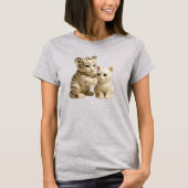 Duo Félins Adorables Tシャツ (正面)