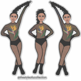 Duo-Pose Dancer Paradise #2 Sticker シール