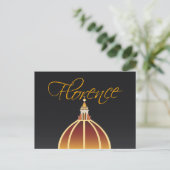 Duomo水平ポストカード ポストカード (スタンド正面)