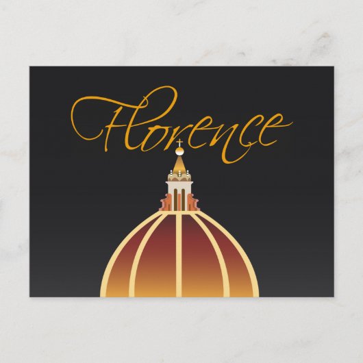 Duomo水平ポストカード ポストカード (正面)