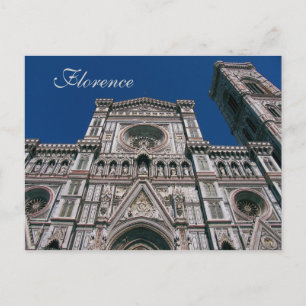 Duomo、またはイタリア、フィレンツェ、サンタマリアデルフィオーレ ポストカード