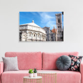 Duomo and Baptistry, Florence canvas print キャンバスプリント (インサイチュ (リビング))