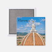Duomo Basilica – フィレンツェ，トスカーナ，イタリア マグネット (正面/裏面)