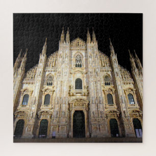 Duomo di Milano at Night - 20x20 - 676個。 ジグソーパズル