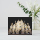 Duomo di Milano - Italy at Nightポストカード ポストカード (スタンド正面)